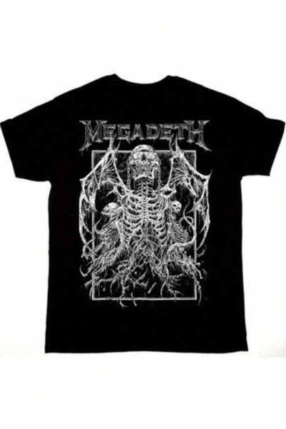 21JNRY Megadeth Batvi Krisin New Black Special Shirt Full Size