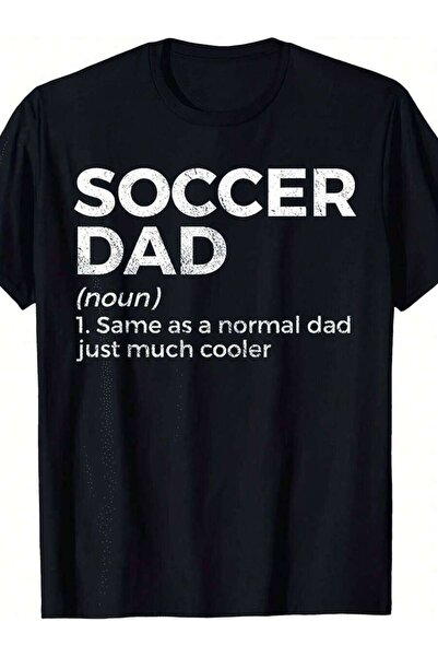 26LIK Humorous Definition Soccer Dad On Men'S T-Shirt.Available In A Similar ...