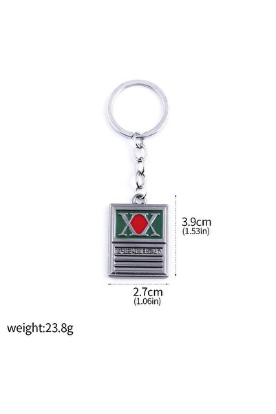 Choice8 K00108-01 Anime Hunter x Hunter Keychain License Card Metal Badge Bag...