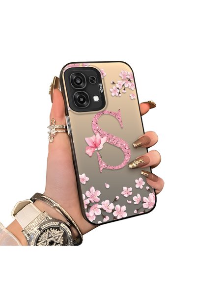 Hontinga حافظة هاتف OPPO A6 Pro 5G متوافقة مع الحافة السيليكونية الصلبة ذات ا...