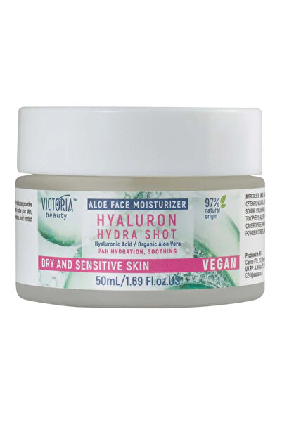 Victoria Beauty Hyaluron Hydra Shot Κρέμα Προσώπου Εντατικής Ενυδάτωσης 50ml