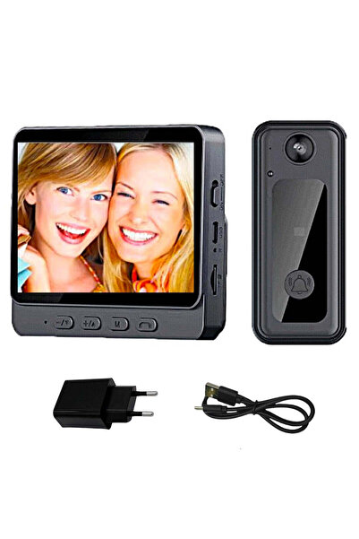 Generic Sonerie video inteligentă fără fir, ecran IPS 4.3" și cameră 8MP
