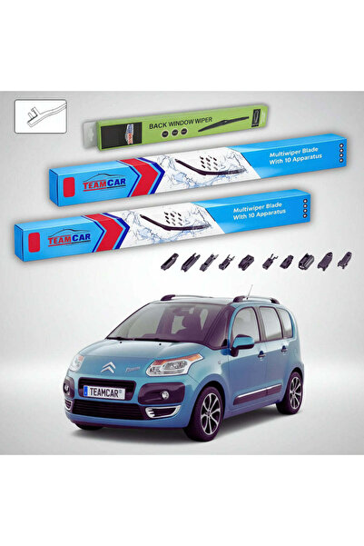 TEAMCAR Чистачки Citroën C3 Picasso Phase 1 MPV 2009-2010 |   Преден и заден ...