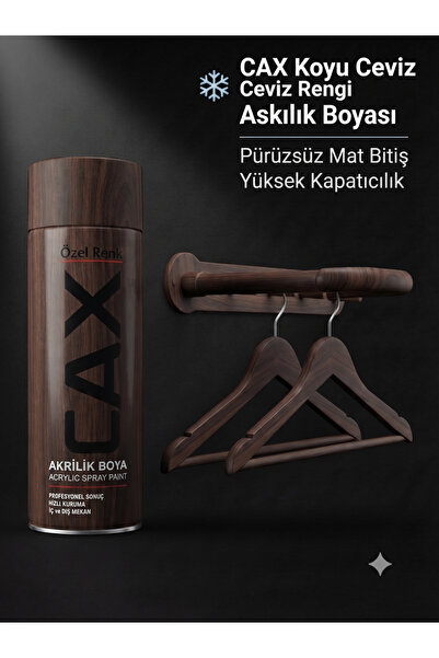 caxcolors CAX Askılık Boyası Akrilik Sprey Boya Pürüzsüz