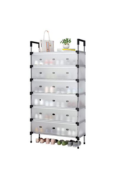 Generic Brand Organizator Modular pentru Încălțăminte XJ6207 - Raft Pantofi A...