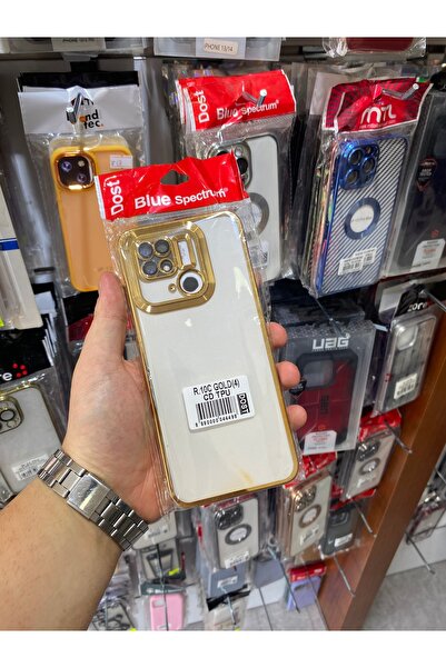 Xionami Redmi 10C Gold Kılıf