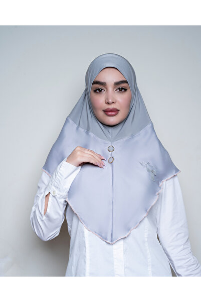Linda Hijab Elegant Light Gray Hijab for Women