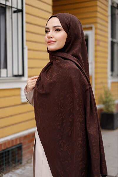 Generic Brand Dubai Organic Olive Branch Patterned Shawl – Soft Textured, Cas...