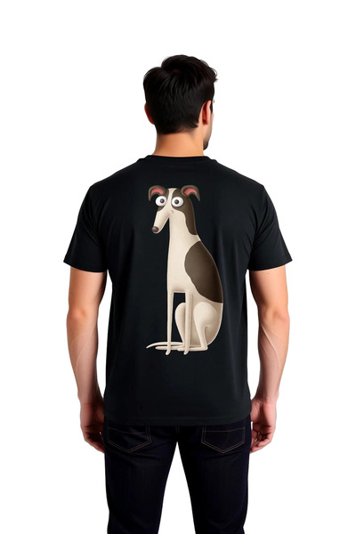 PayBuy Men's Funny Dog Printed Short Sleeve T-Shirt 100% Cotton Relaxed Fit G...