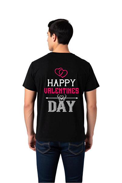 PayBuy Happy Valentine's Day Design Printed Men's T-Shirt