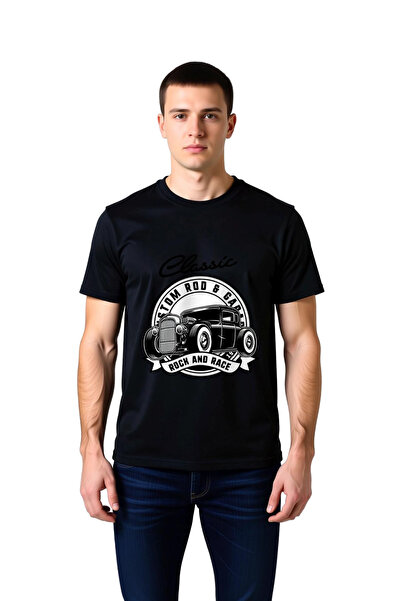 PayBuy Classic Car Culture Gas Gas Printed Men's T-Shirt