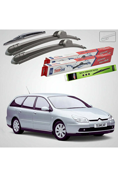 TEAMCAR Wipers Citroën C5 Break Gen 1 (DE) Estate 2003-2004 | Front and Rear ...