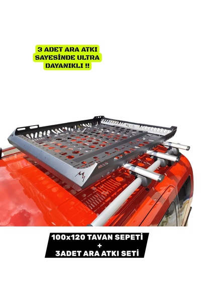 AnkaraTavanPort ATP FİORİNO TAVAN SEPETİ + 3 ADET ARA ATKI SETİ ULTRA DAYANIKLI