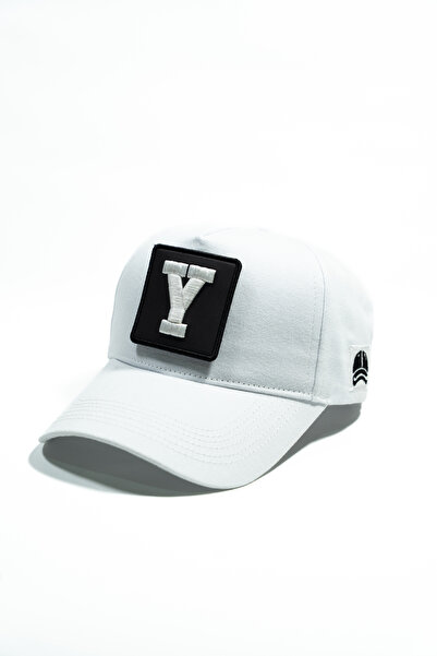 all hats Replaceable Patch Hat with Letter Y Patch Detail |   Meshless Flat T...