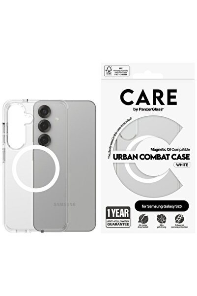 CARE by PanzerGlass® CARE by PanzerGlass Κορυφαία Θήκη Urban Combat Λευκή QI ...