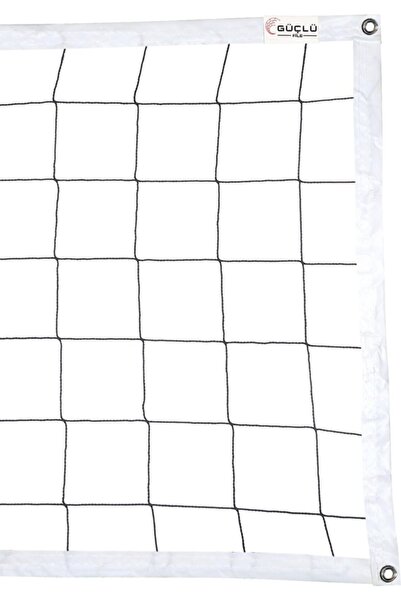 Güçlü File Voleybol Filesi Ağı –Halat Gerdirmeli 2mm - 4mt