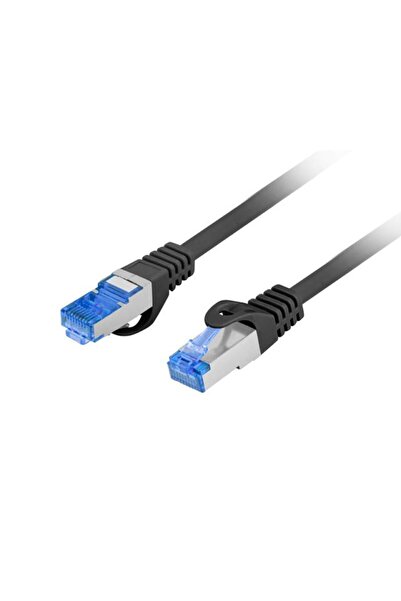 Lanberg Кат.6А S/FTP LSZH CCA Пач кабел 1.5 м, Черен, Съгласно Fluke