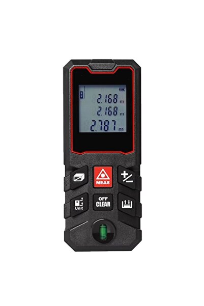 Axroad Mall Telemetru laser de 100 m, Axroad Mall, Precizie +/- 1mm, Ecran LC...
