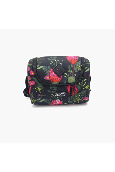 Roco Floral Lunch Bag for Girls 5-8 Yrs with Insulated Compartment
