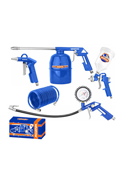 WADFOW Set de 5 accesorii pentru vopsire pentru compresorul WAX1505, diametru...