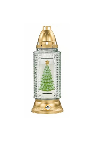 LCA Set 2 x Candela de Craciun cu Bradut Verde