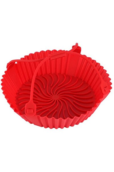 STARSTAR Silicone mold for air fryer, with handle, heat resistant, blue.