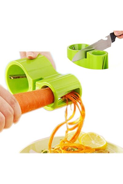 STARSTAR Vegetable grater, double helix slicer, suitable for pasta salads, gr...