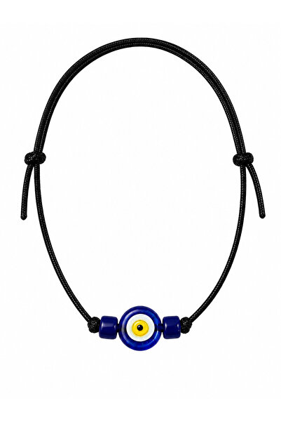 Lisse.co Çağla Murano Evil Eye Bead Glass Necklace