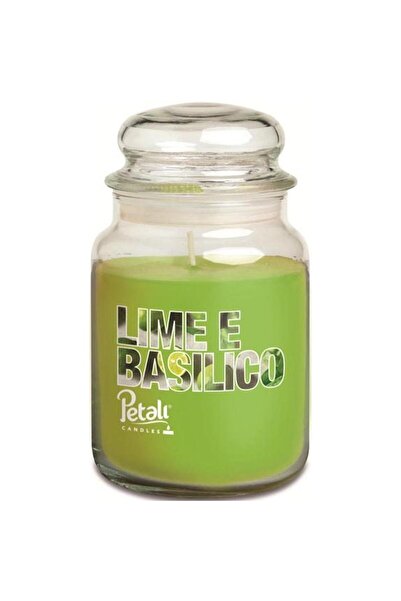 LCA Lumanare Parfumata, Borcan Mare, Parfum Lamaie, Alb