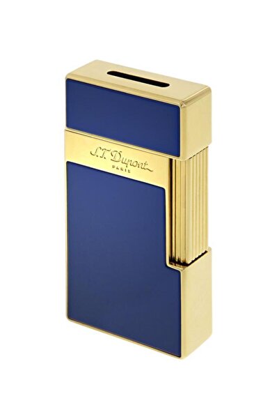 S.T. Dupont Big D Shiny Blue Lacquer Puro Çakmağı 25005 - TR6382