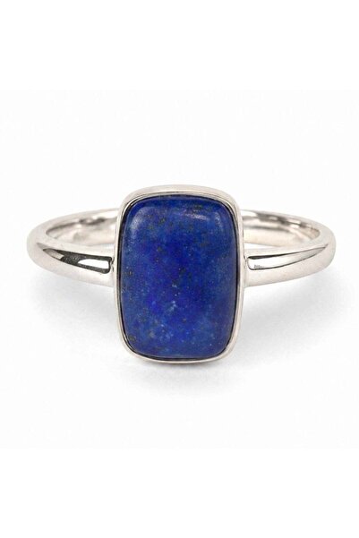 craftmystic Inel argint 925 cu Lapis Lazuli dreptunghi - claritate si eleganta