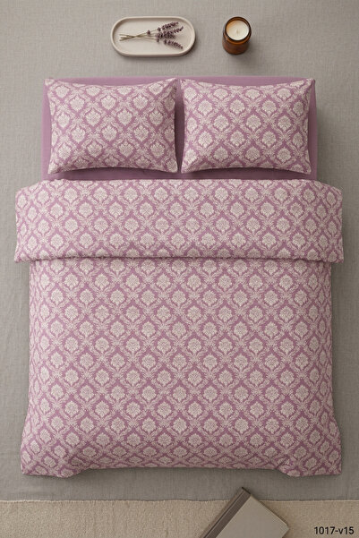 The Linevra Cotton Single Fitted Sheet Duvet Cover Set |   Premium Series |  ...