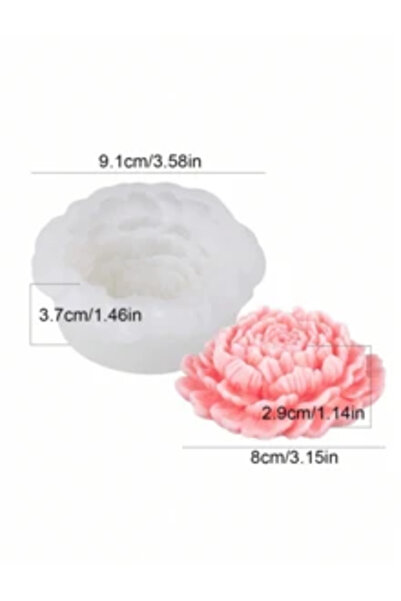 OEM Mucegai de silicon în formă de bujor simulat 3D