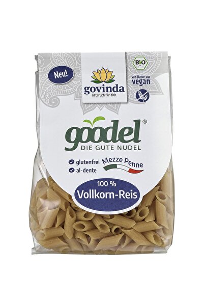 Govinda Penne din orez integral, bio, fără gluten, 250g