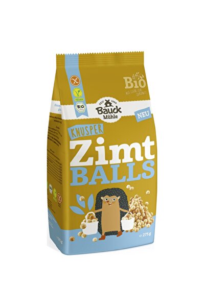 Bauckhof Bucățele crocante de ovăz cu scorțișoară, bio, fără gluten, 275g