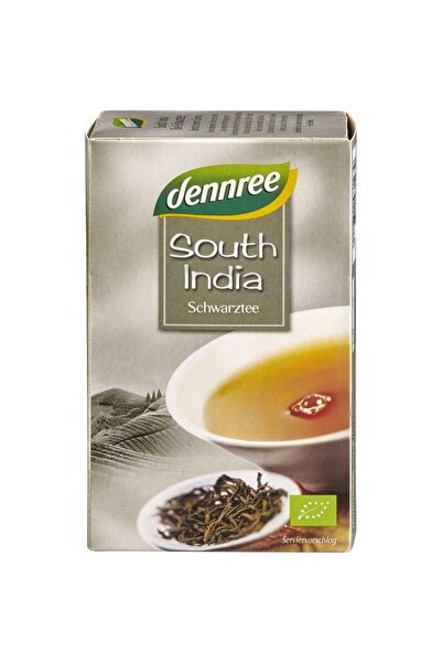 Dennree Ceai Negru India 20 pliculețe bio, 30g