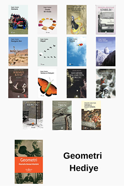 Engin Geçtan 15 Kitap Seti + Geometri Hediye
