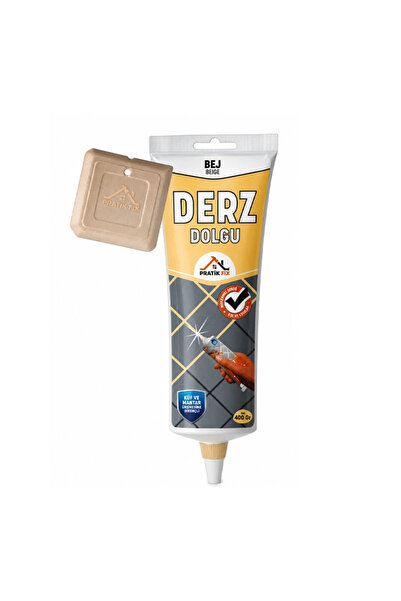 FIXON Home Derz Tamir Dolgusu Bej Renk 400g, Hazır Derz Dolgusu,