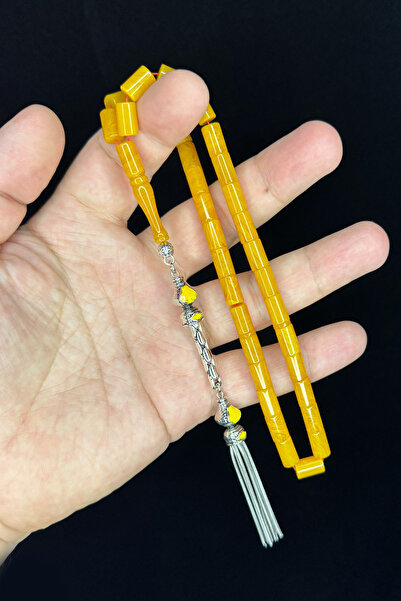 isfahantakı Şahane çekim 7x11 mm 1.sınıf ateş kehribar kesme isim kutulu tesbih