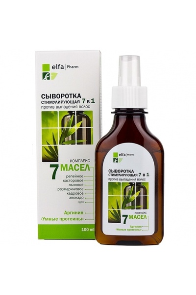 Elfa Pharm Αντιτριχόπτωσης διεγερτικός ορός με 7 έλαια, αργινίνη και πρωτεΐνε...