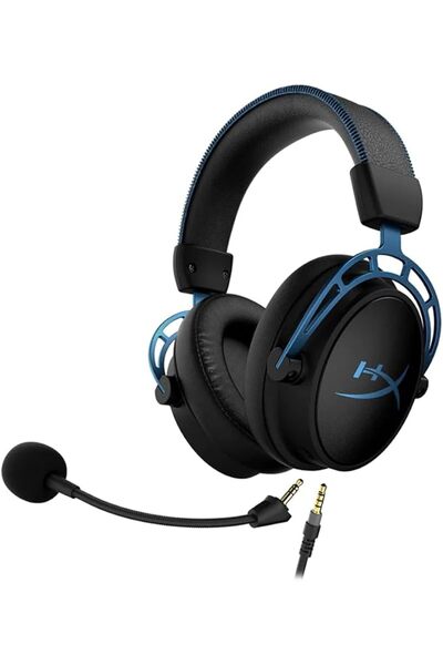 HyperX كلاود ألفا - سماعة رأس للألعاب، مزودة بمشغلات صوت ثنائية، راحة فائقة، ...