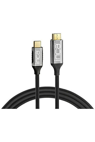 Inca Καλώδιο HDMI 1.4 Υψηλής Ταχύτητας 1080p 120Hz HDMI Αρσενικό - USB-C Αρσε...