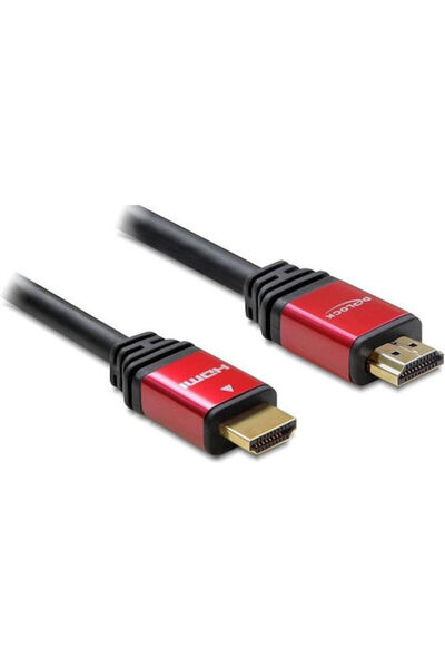 DELOCK Καλώδιο HDMI 1.4 Υψηλής Ταχύτητας 1080p 120Hz HDMI Αρσενικό - HDMI Αρσ...