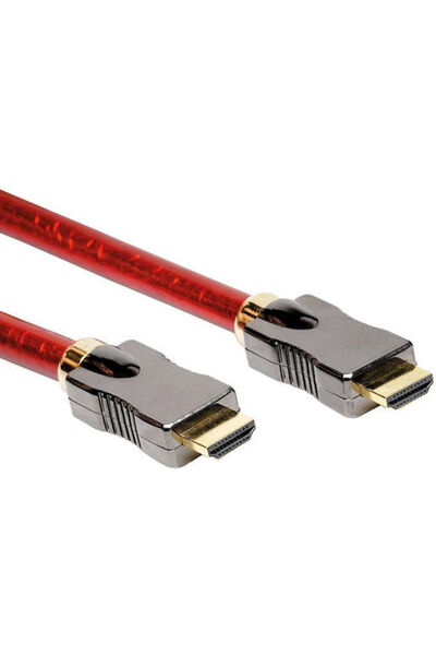 Roline Καλώδιο HDMI αρσενικό - HDMI αρσενικό 5μ Κόκκινο Κωδικός: 11.04.5905