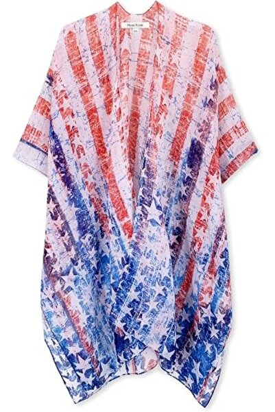 Moss Rose Women's Beach Cover up Swimsuit Kimono Cardigan with Bohemian Flora...