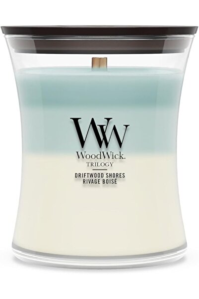 WoodWick شمعة يانكي المعطرة على شكل بيضاوي برائحة نار المخيم المسائية، 16 أون...