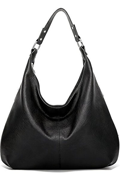 GENERAL Hobo Bags for Women Soft PU Leather Slouchy Bag Shoulder Purse with Z...