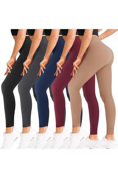 Naturalium Natural Feelings High Waisted Leggings for Women Ultra Soft Stretc...