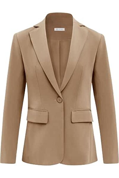 Cicy Bell Womens Casual Blazers Open Front Long Sleeve Work Office Suit Jacke...