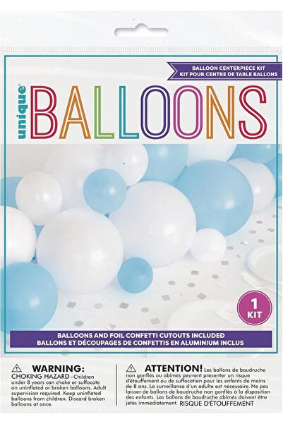 Unique PINK/White/GOLD Balloon Garland Table Runner with Confetti